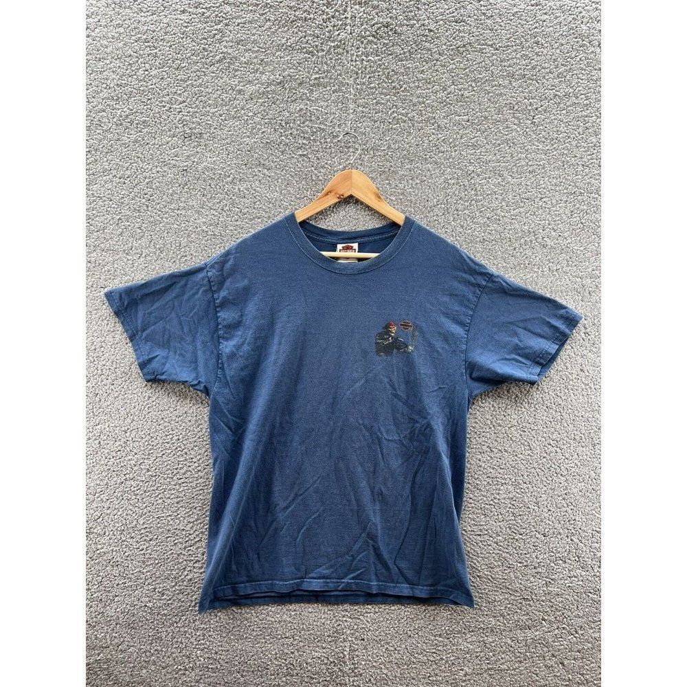 Harley Davidson Motorcycles Hacienda Scottsdale Arizona Blue T-shirt Size Large
